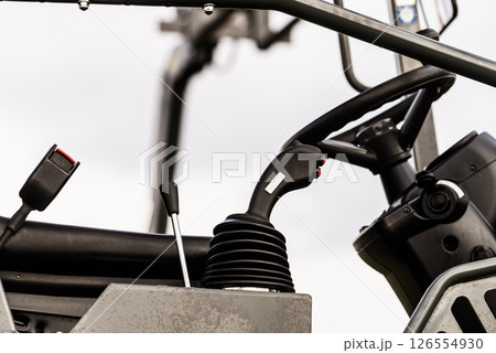 Steering wheel in tractor truck Steering wheel in tractor truck 126554930