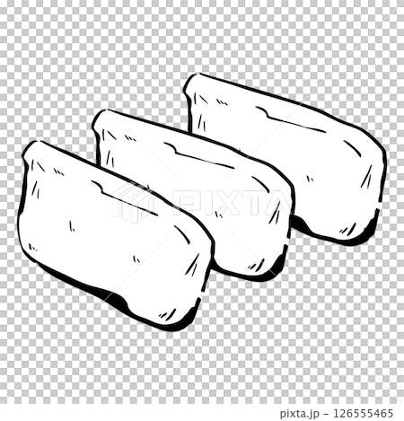 Handwritten_Kanto-style inari sushi_vector_04 126555465