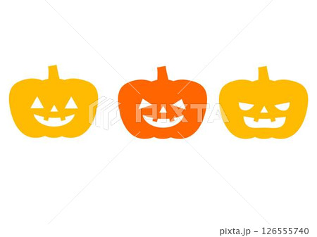 ハロウィン_かぼちゃ 126555740