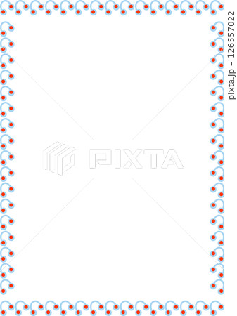 Headphones Music frame. Head phones template. Simple empty frame box Headphones Music frame. Head phones template. Simple empty frame box 126557022