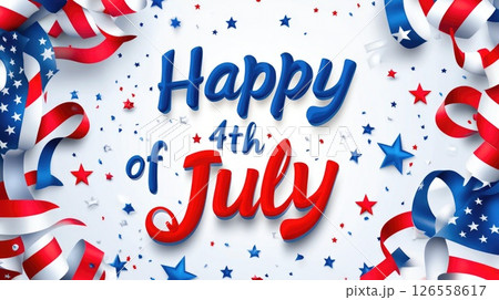 Red and Blue Holiday Greeting Red and Blue Holiday Greeting 126558617