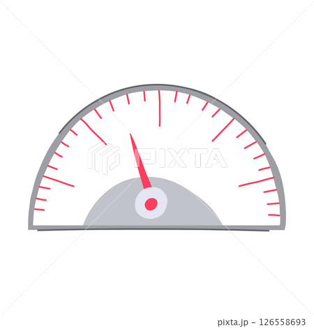 dashboard speedometer cartoon vector illustration 126558693