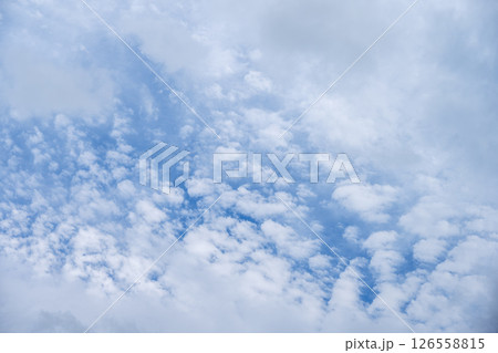 初夏の空 夏 初夏 梅雨 空 青空 5月 126558815