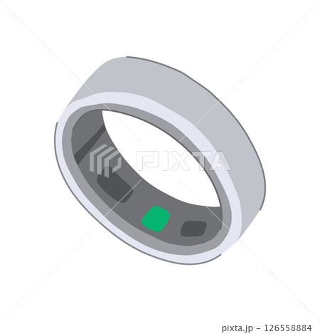 innovation smart ring cartoon vector illustration 126558884