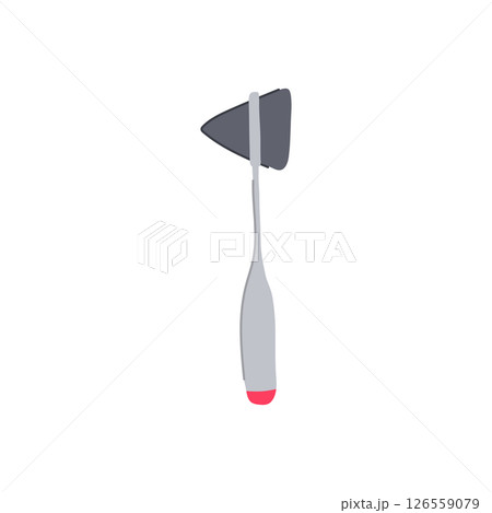 medical reflex hammer cartoon vector illustration 126559079