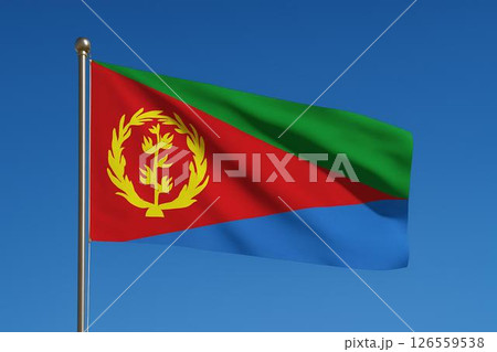 エリトリア国 国旗 エリトリア国 国旗 126559538
