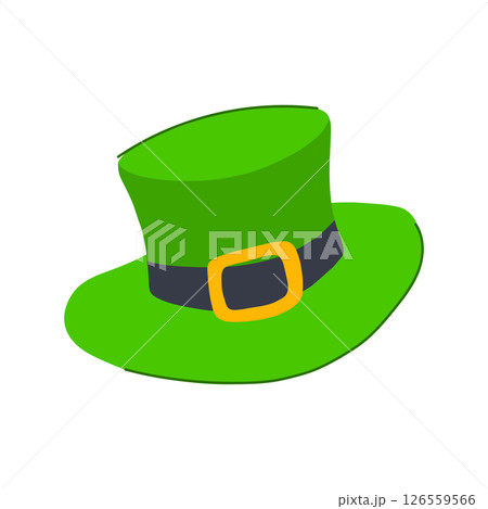 shamrock green hat patrick cartoon vector illustration shamrock green hat patrick cartoon vector illustration 126559566