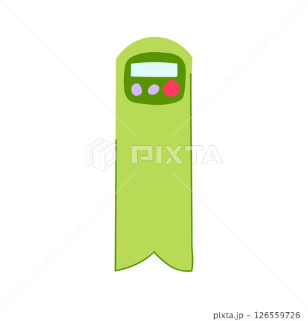 share digital bookmark cartoon vector illustration 126559726