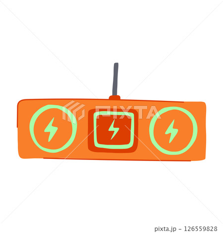 fast charging mat cartoon vector illustration fast charging mat cartoon vector illustration 126559828