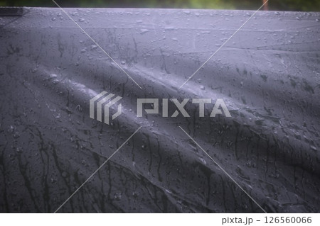 雨キャンプのタープ 雨キャンプのタープ 126560066