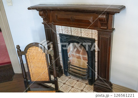 初夏の相楽園の風景 国指定重要文化財の旧ハッサム住宅の内部5 兵庫県神戸市中央区 初夏の相楽園の風景 国指定重要文化財の旧ハッサム住宅の内部5 兵庫県神戸市中央区 126561221