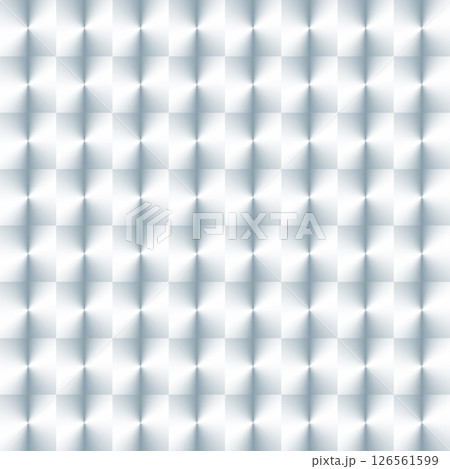 ホログラムシール風の背景素材 正方形 高画質 シルバー 126561599