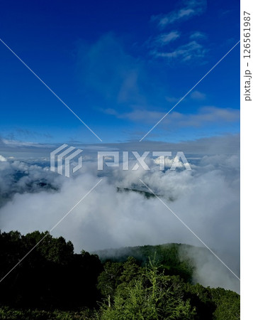 夏の雲海 126561987
