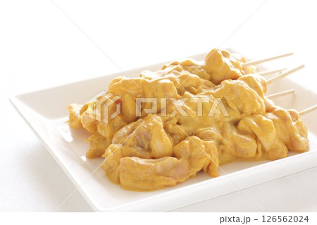 インドネシア料理のサテー 126562024