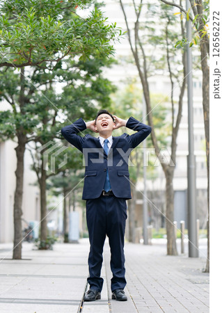 若い男性 ビジネス パニック 若い男性 ビジネス パニック 126562272