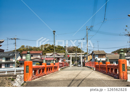引田のまち並みみいき橋 126562828