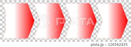 Arrow Direction Progress Red Arrow Direction Progress Red 126562835