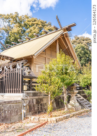 上宮天満宮　本殿（北山の天神さん）日本で二番目に古い天満宮　大阪府高槻市天神町 126564173