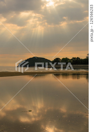 夕暮れの父毋ヶ浜 夕暮れの父毋ヶ浜 126566283
