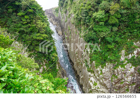 馬ヶ背展望所（スケルッチャ！）から眺める馬ヶ背の柱状節理 126566655