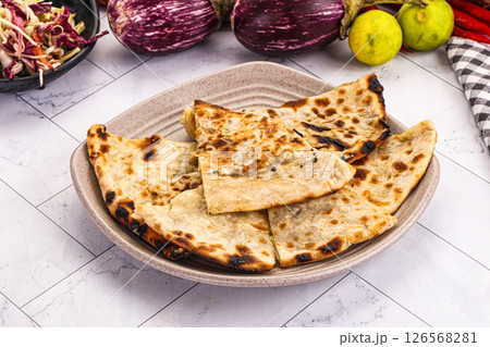 Indian stuffed potato bread Paratha Indian stuffed potato bread Paratha 126568281