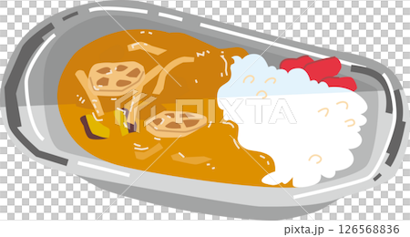 餐廳裡的咖哩菜 126568836