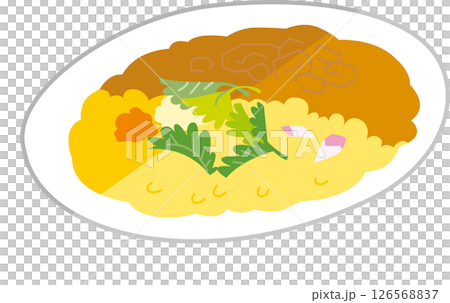 黃米飯和咖哩 黃米飯和咖哩 126568837