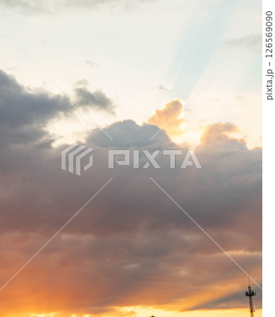 Rays of Sun After Clouds 126569090