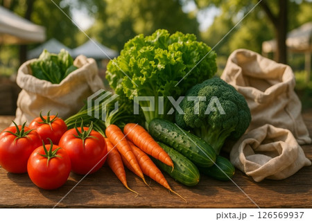 Fresh Produce at Farmers Market 126569937