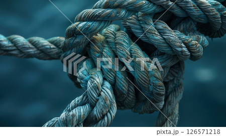 Tangles And Knots Abstract Background 126571218