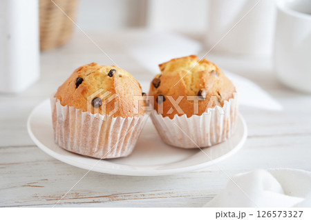 チョコチップマフィン チョコチップマフィン 126573327
