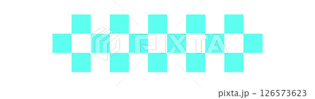 Y2K retro checker pattern. Abstract flat aesthetic with modern shapes. Geometric logo design, decorative element for 90s themed projects, trendy collection, and streetwear. Y2K retro checker pattern. Abstract flat aesthetic with modern shapes. Geometric logo design, decorative element for 90s themed projects, trendy collection, and streetwear. 126573623