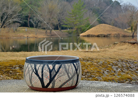 公園の冬景色 公園の冬景色 126574088