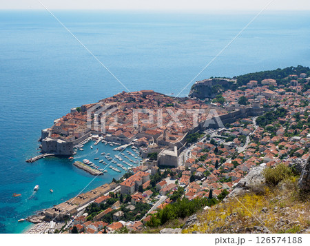 クロアチア ドゥブロブニクの旧市街 クロアチア ドゥブロブニクの旧市街 126574188