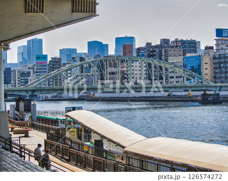 東京散歩物語-初夏の隅田川沿い 126574272