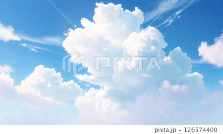 Fantasy sketch with pastels, dramatic light, soft clouds, and textured atmosphere. Fantasy sketch with pastels, dramatic light, soft clouds, and textured atmosphere. 126574400