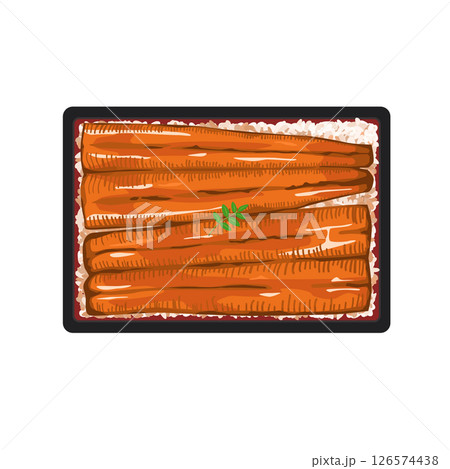 うな重のイラスト 126574438