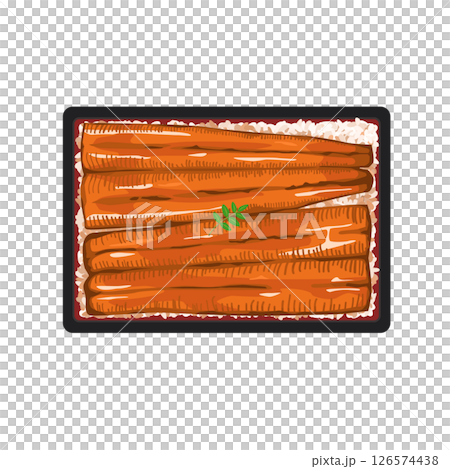 うな重のイラスト 126574438