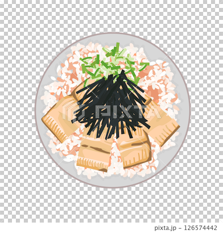 うなぎ白焼きのイラスト うなぎ白焼きのイラスト 126574442