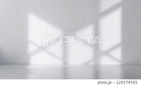 Abstract shadow on gray gradient, blurred lines and soft texture shape a minimalist mood. Abstract shadow on gray gradient, blurred lines and soft texture shape a minimalist mood. 126574585