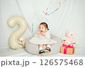 2歳の誕生日フォト 126575468