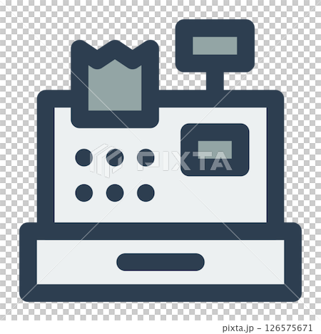 cashier machine icon 126575671
