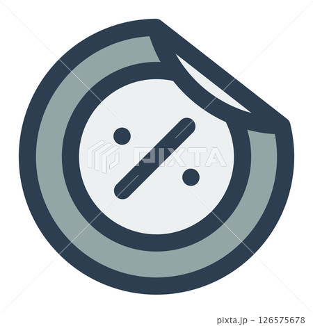 discount label icon 126575678