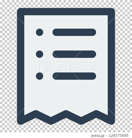 receipt icon 126575695