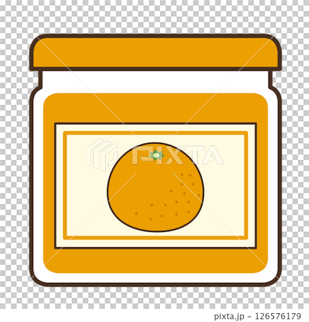 橘子果醬插圖 126576179