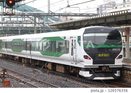 修学旅行列車・集約臨:E257系大宮車 修学旅行列車・集約臨:E257系大宮車 126576356