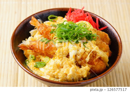 海老とじ丼 126577517
