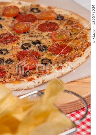 Italian pizza Italian pizza 126578034