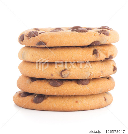 Stack of cookies 126578047
