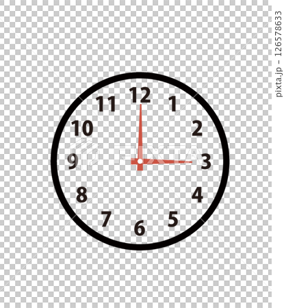 3/15時の時計 3/15時の時計 126578633